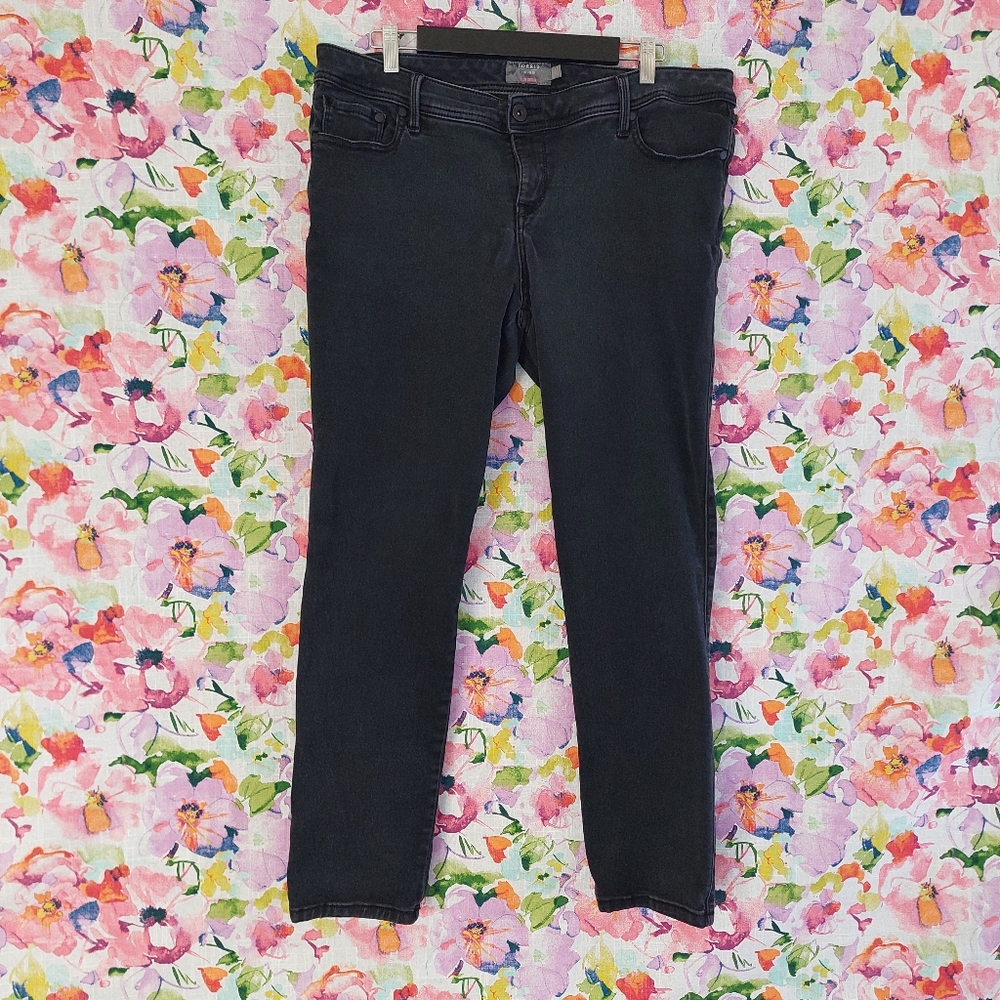 Torrid 18t Black Jeans - Feel The Fit - Luxe Skinny - Sateen Stretch